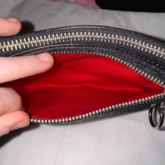Coach Poppy RARE Plaid Sparkly Convertible Mini Bag/Clutch/Wristlet LIKE NEW - Picture 7 of 13